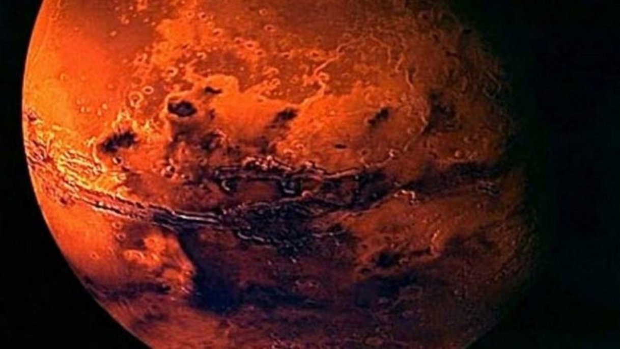 Illustrative image of Mars Imagem ilustrativa de Marte