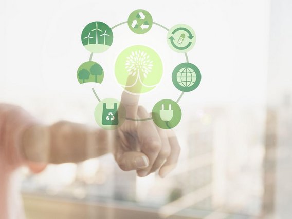 Diagrama de símbolos de sustentabilidade