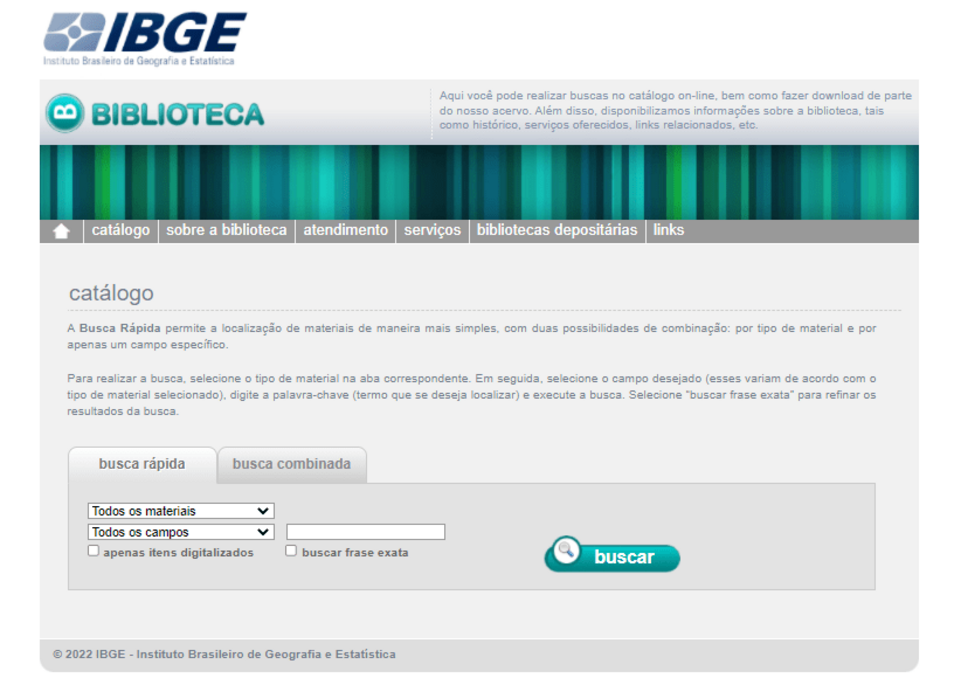 Instituto Brasileiro de Geografia e Estatística - Página inicial