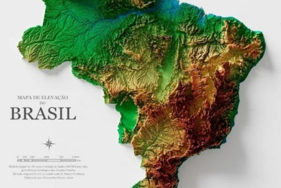 Map of Brasil