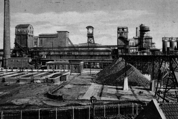 The Zeche Zollverein mine and the beginning of mining in the Ruhr Valley, Germany