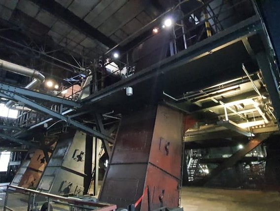 A antiga fábrica industrial se transformou em exposição no museu do Ruhr