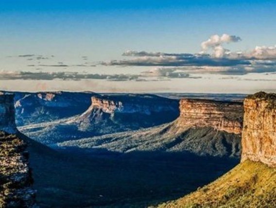 Vista aérea do Parque Nacional da Chapada Diamantina