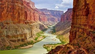 Colorado River in the Grand Canyon. Colorado River in the Grand Canyon.
