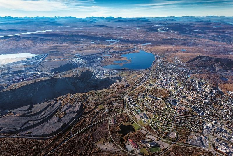 Kiruna. Source: LKAB Kiruna. Source: LKAB