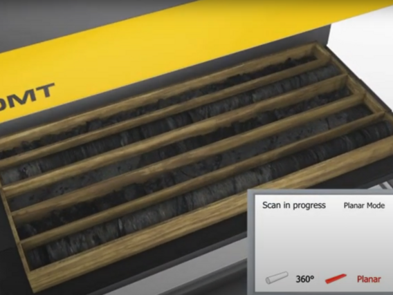 CoreScan no processo de varredura na visualização detalhada