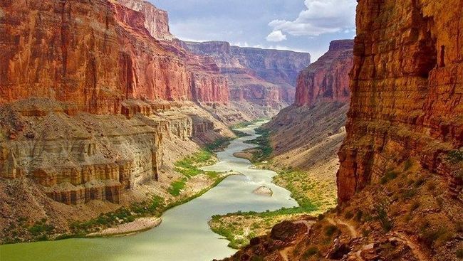 Colorado River in the Grand Canyon. Colorado River in the Grand Canyon.
