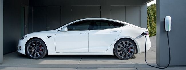 Tesla Electric Car. Tesla Electric Car.